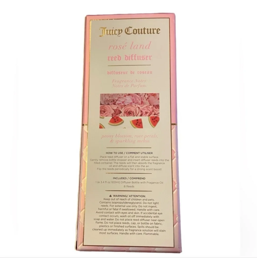 Juicy Couture Rosé Land Reed Diffuser